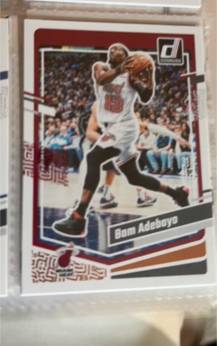 2023-24 Donruss #71 Bam Adebayo — front