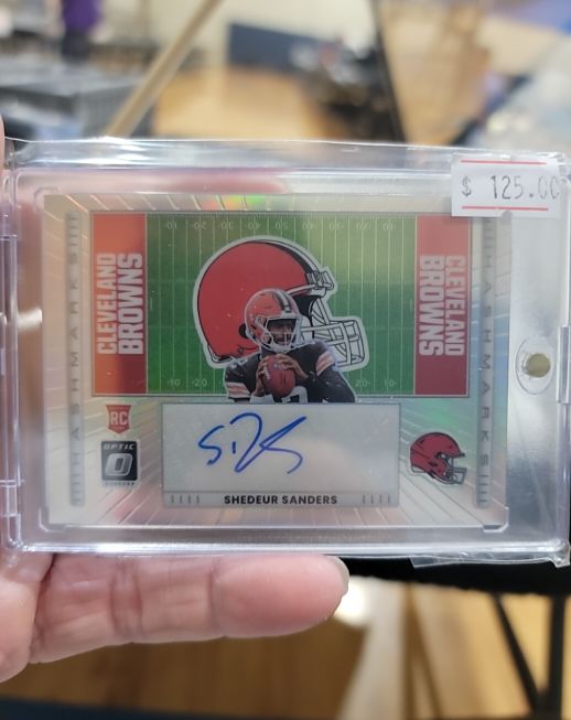 2025 Donruss Optic #HM-SS Shedeur Sanders — front