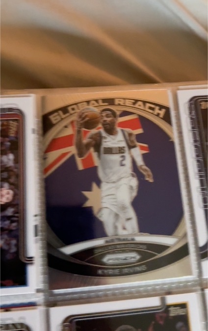 2023-24 Panini Prizm Global Reach #7 Kyrie Irving — front