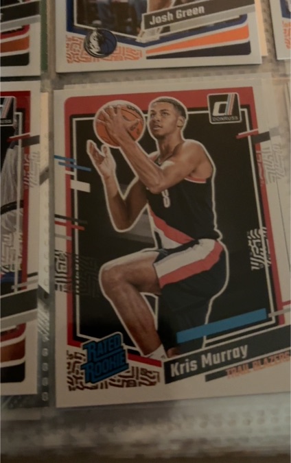 2023-24 Donruss #198 Kris Murray — front
