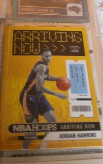 2023-24 Panini NBA Hoops #1 Jordan Hawkins Arriving Now — front