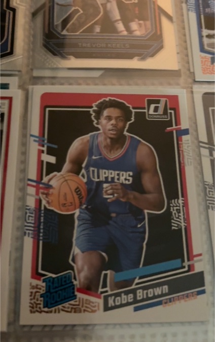2023-24 Panini Donruss #239 Kobe Brown — front