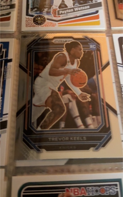 2023 Panini Prizm #RC Trevor Keels Rookie Card — front