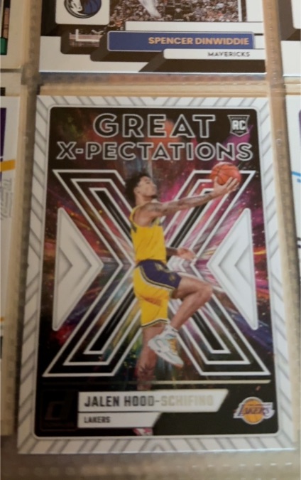 2023-24 Donruss Great X-Pectations #12 Jalen Hood-Schifino — front