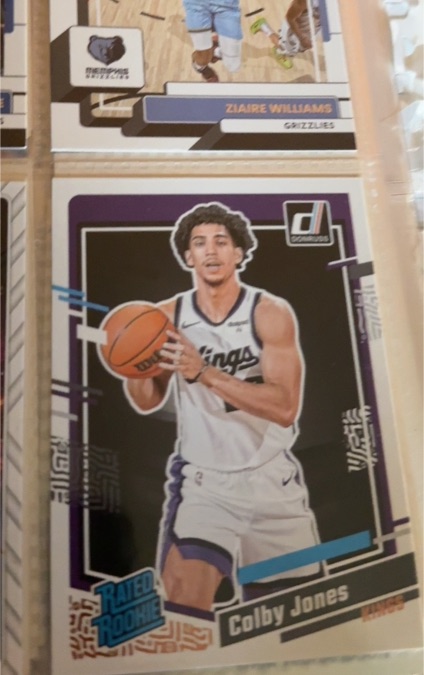 2023-24 Donruss #221 Colby Jones — front