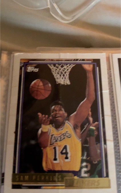 1992 Topps #174 Sam Perkins — front