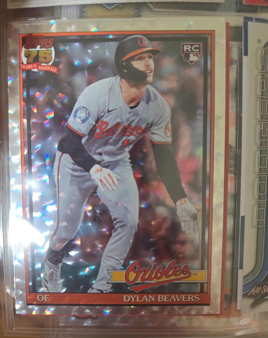2026 Topps Series 1 #T91-24 Dylan Beavers — front
