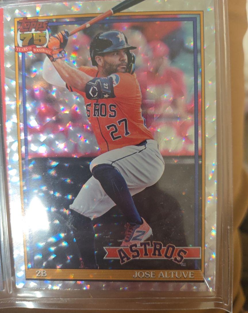 2026 Topps Series 1 1991 #T91-7 Jose Altuve — front