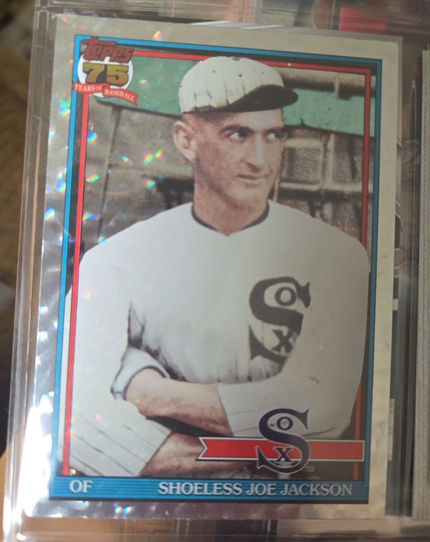 2026 Topps Series 1 #T91-27 Shoeless Joe Jackson — front