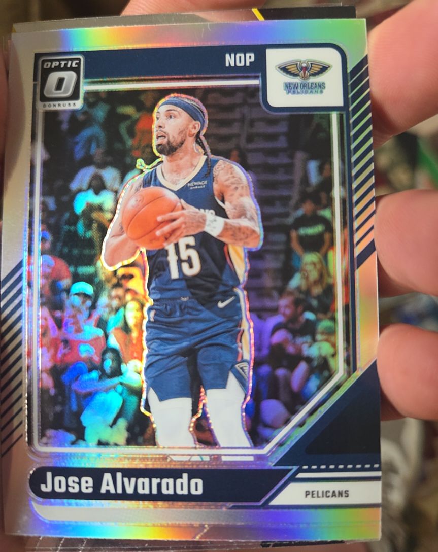 2024-25 Donruss Optic #125 Jose Alvarado — front