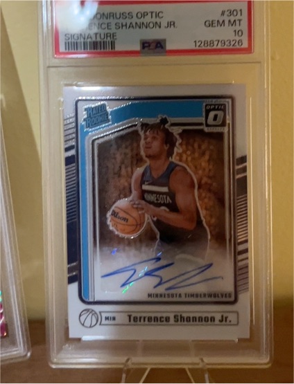 2024-25 Donruss Optic #301 Terrence Shannon Jr. — front