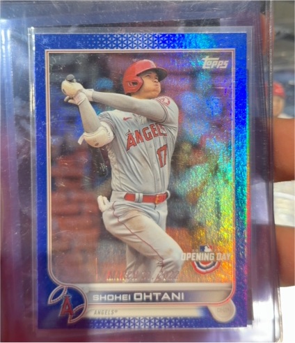 2022 Topps Opening Day #1 Shohei Ohtani — front