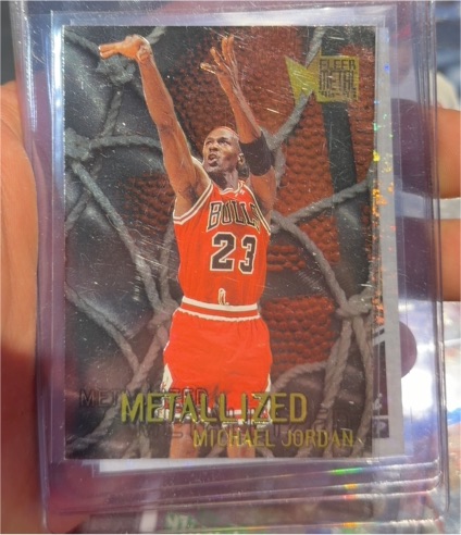 1996-97 Fleer Metal #128 Michael Jordan — front