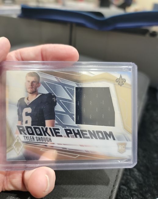 2025 Panini Phoenix Rookie Phenom Jersey #PJY-TSH Tyler Shough — front