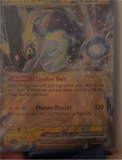 2023 Pokémon Scarlet & Violet #81 Miraidon EX — front