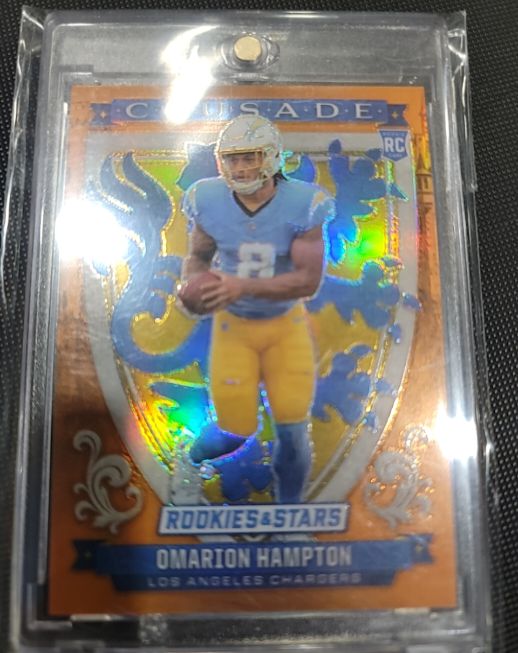 2025 Panini Rookies & Stars Crusade #17 Omarion Hampton — front