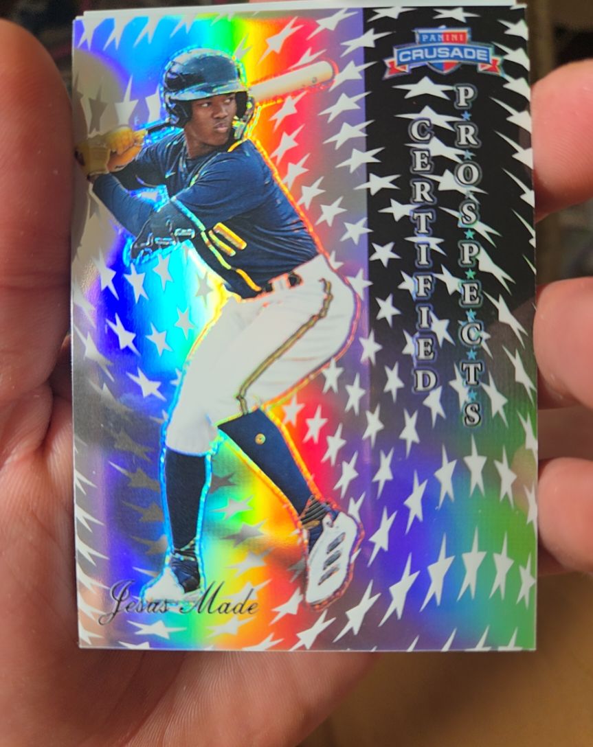 2025 Panini Crusade #21 Jesus Made — front