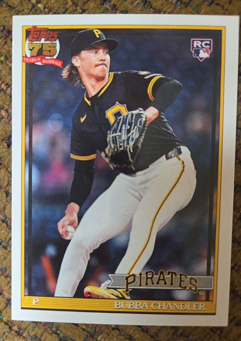 2026 Topps #T91-51 Bubba Chandler — front