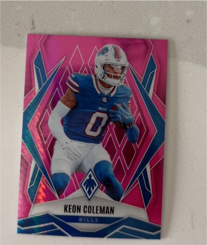 2025 Panini Phoenix #25 Keon Coleman — front
