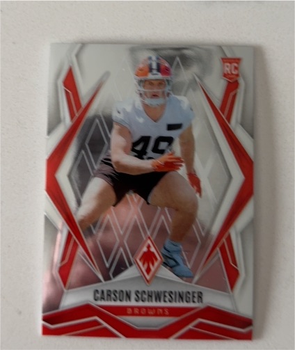 2025 Panini Phoenix #201 Carson Schwesinger — front