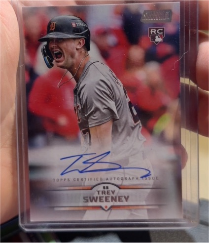 2025 Topps Stadium Club #SCBA-TSW Trey Sweeney — front