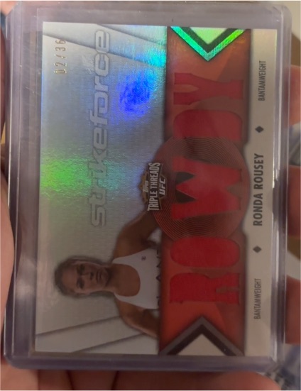 2013 Topps Strikeforce #02/36 Ronda Rousey — front