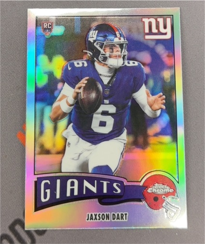 2025 Topps Chrome #1975-25 Jaxson Dart — front