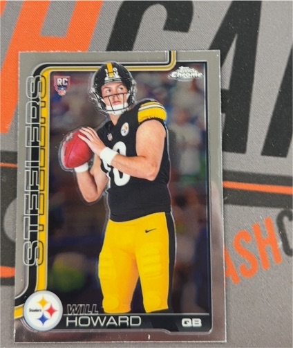 2025 Topps Chrome #321 Will Howard — front