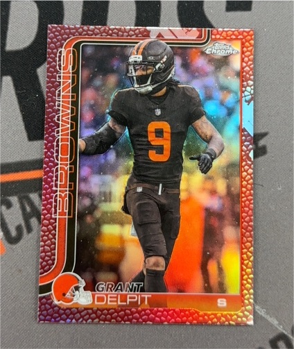 2025 Topps Chrome #66 Grant Delpit — front