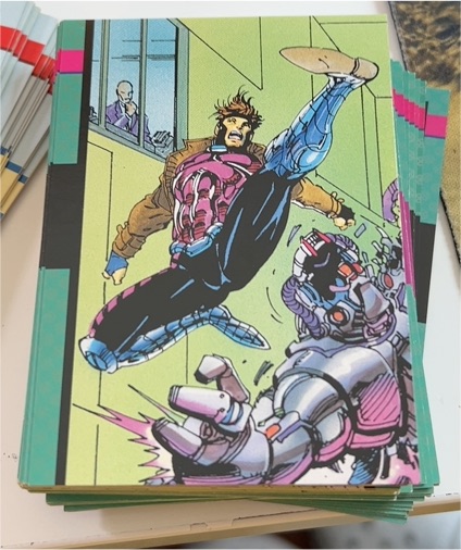 1992 Impel Marvel X-Men Series 1 #94 Gambit — front