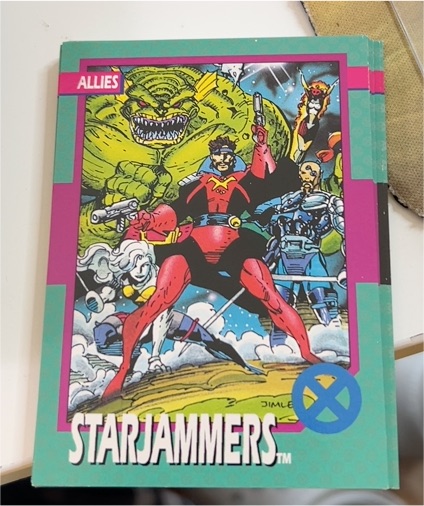 1992 Impel Marvel X-Men Series 1 #86 Starjammers — front