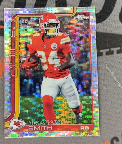 2025 Topps Chrome #311 Brashard Smith RC — front
