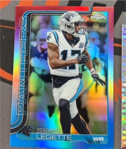 2025 Topps Chrome #38 Xavier Legette — front