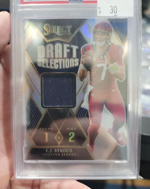 2023 Panini Select Draft Selections #DAM-CST C.J. Stroud — front