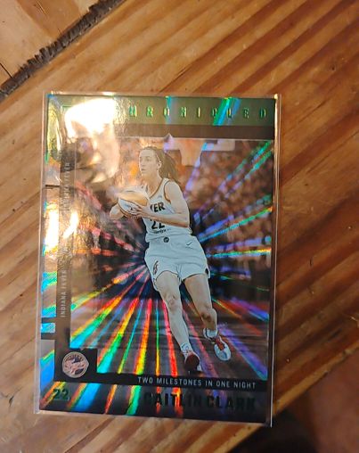 2025 Panini Caitlin Clark Chronicled #3 — front