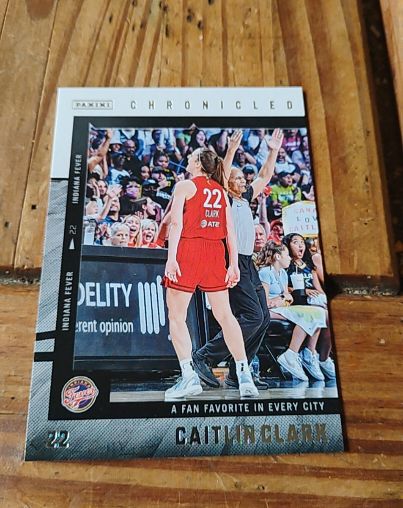 2025 Panini Caitlin Clark Chronicled #25 — front