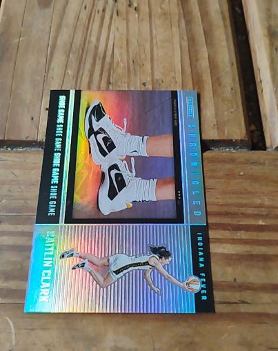 2025 Panini Caitlin Clark Chronicled Shoe Game #74 — front