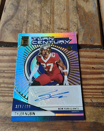 2024 Panini Donruss Elite Turn of the Century #TCA-TNU Tyler Nubin — front
