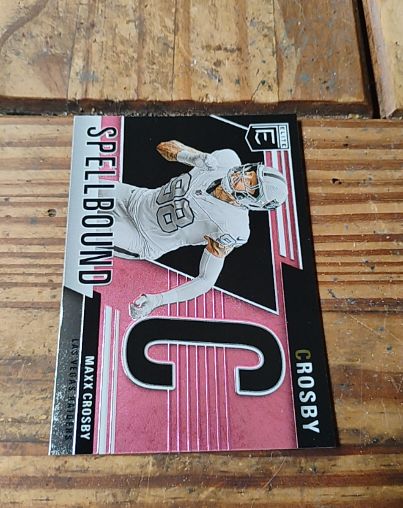 2024 Panini Donruss Elite Spellbound Maxx Crosby #C — front