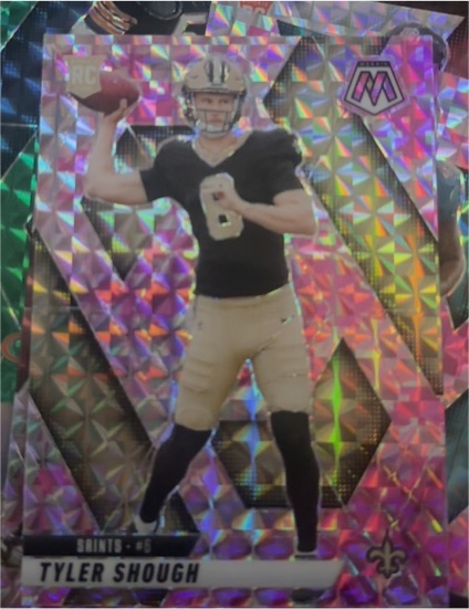 2025 Panini Mosaic #312 Tyler Shough — front