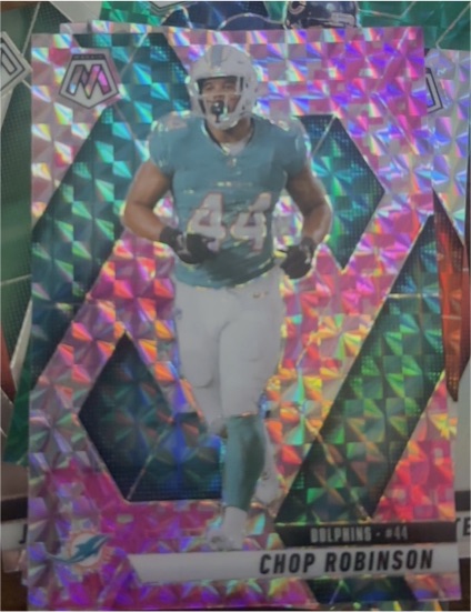 2025 Panini Mosaic #20 Chop Robinson — front