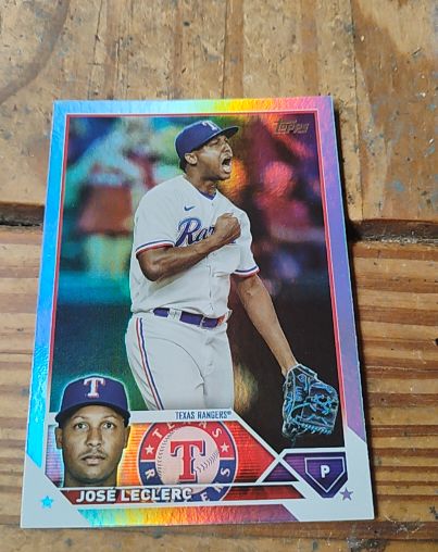 2023 Topps Update #US59 Jose Leclerc — front