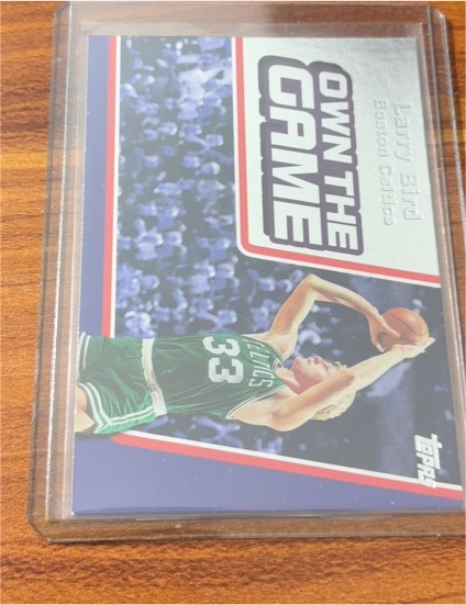 2006-07 Topps #OTG27 Larry Bird Own the Game — front