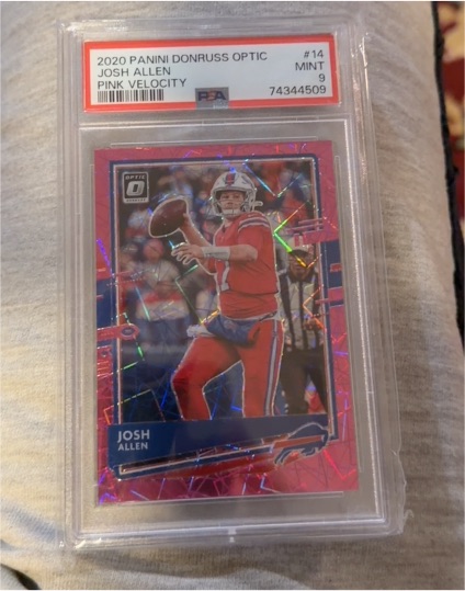 2020 Panini Donruss Optic #14 Josh Allen — front