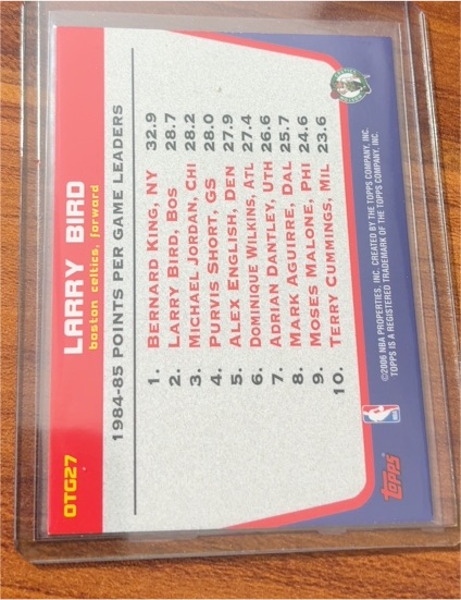 1991-92 Fleer #373 Larry Bird Boston Celtics Team Leader — front