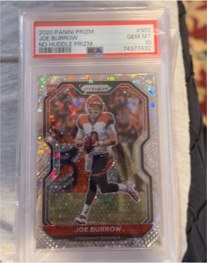 2020 Panini Prizm #307 Joe Burrow — front