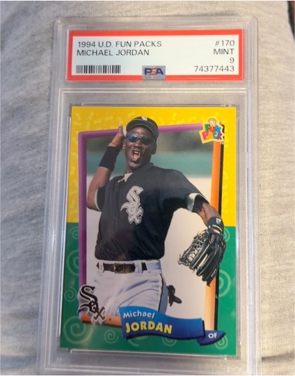 1994 Upper Deck Fun Packs #170 Michael Jordan — front