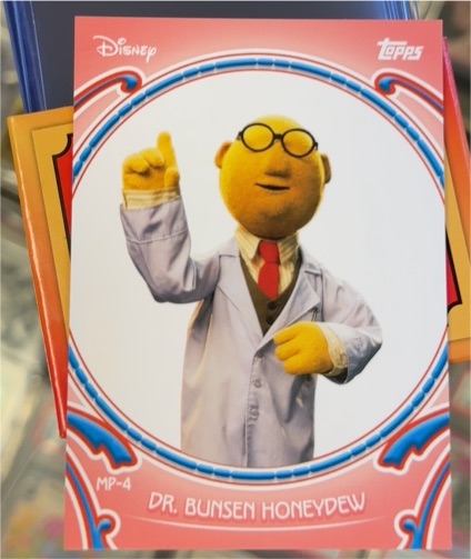 2026 Topps Disney #MP-4 Dr. Bunsen Honeydew — front