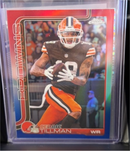 2025 Topps Chrome #67 Cedric Tillman — front