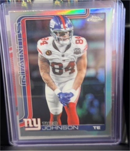 2025 Topps Chrome #233 Theo Johnson — front